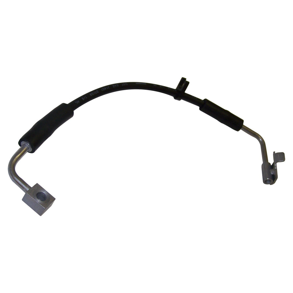 Crown Automotive Jeep Replacement 52060045AE Left Front Brake Hose for 2007-2010 Jeep JK Wrangler for Select Jeep Wrangler