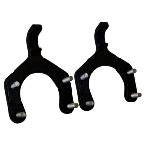 Crown Automotive Jeep Replacement 52060378K Tow Hook Set for 2007-2018 Jeep JK Wrangler, Includes 2 Tow Hooks for Select Jeep Wrangler, Jeep Wrangler JK