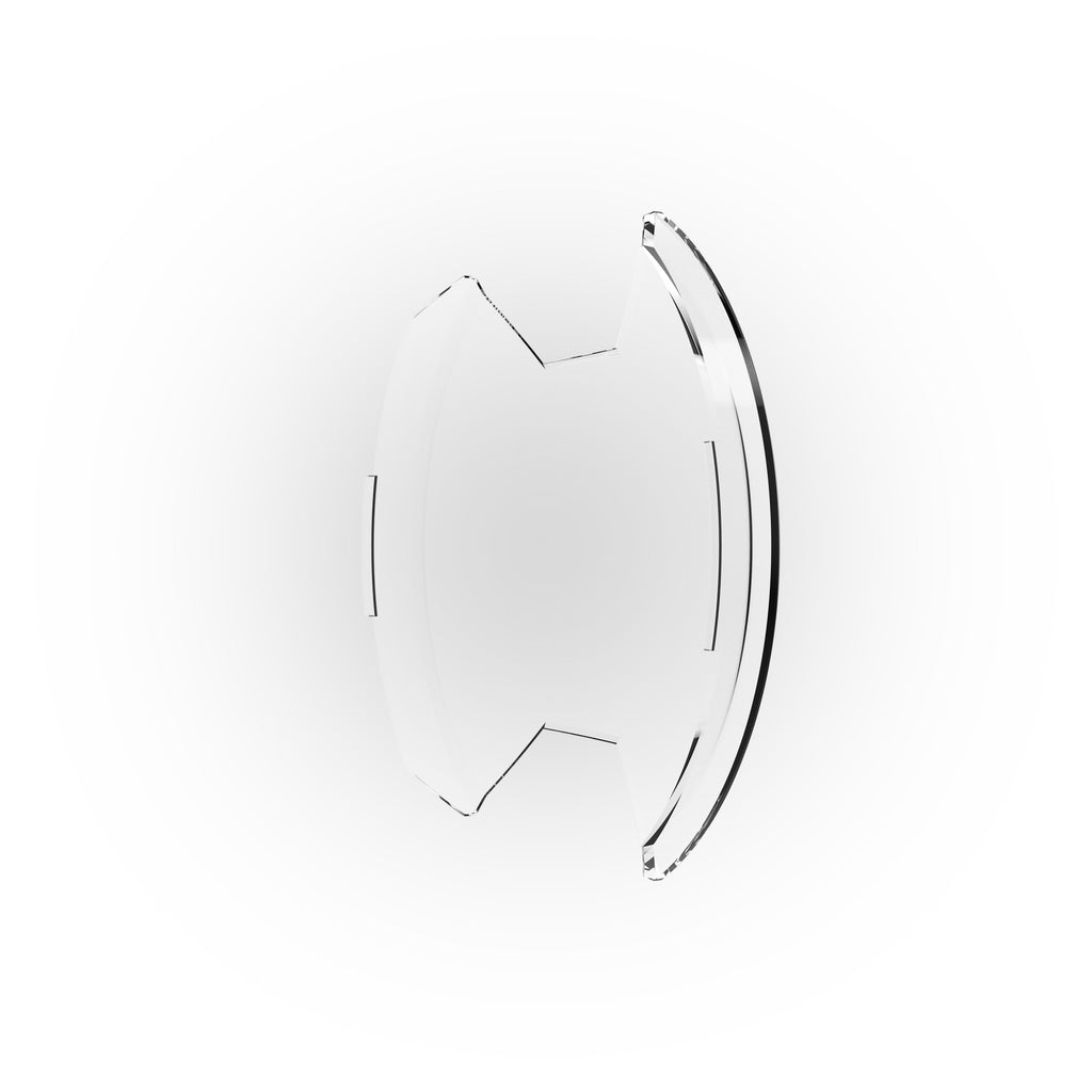 KC HiLiTES 5207 SlimLite 8" LED - Light Shield - Clear