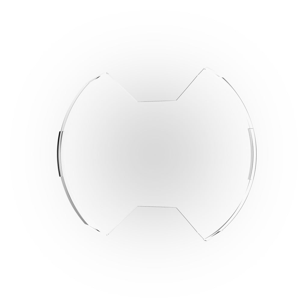 KC HiLiTES 5207 SlimLite 8" LED - Light Shield - Clear
