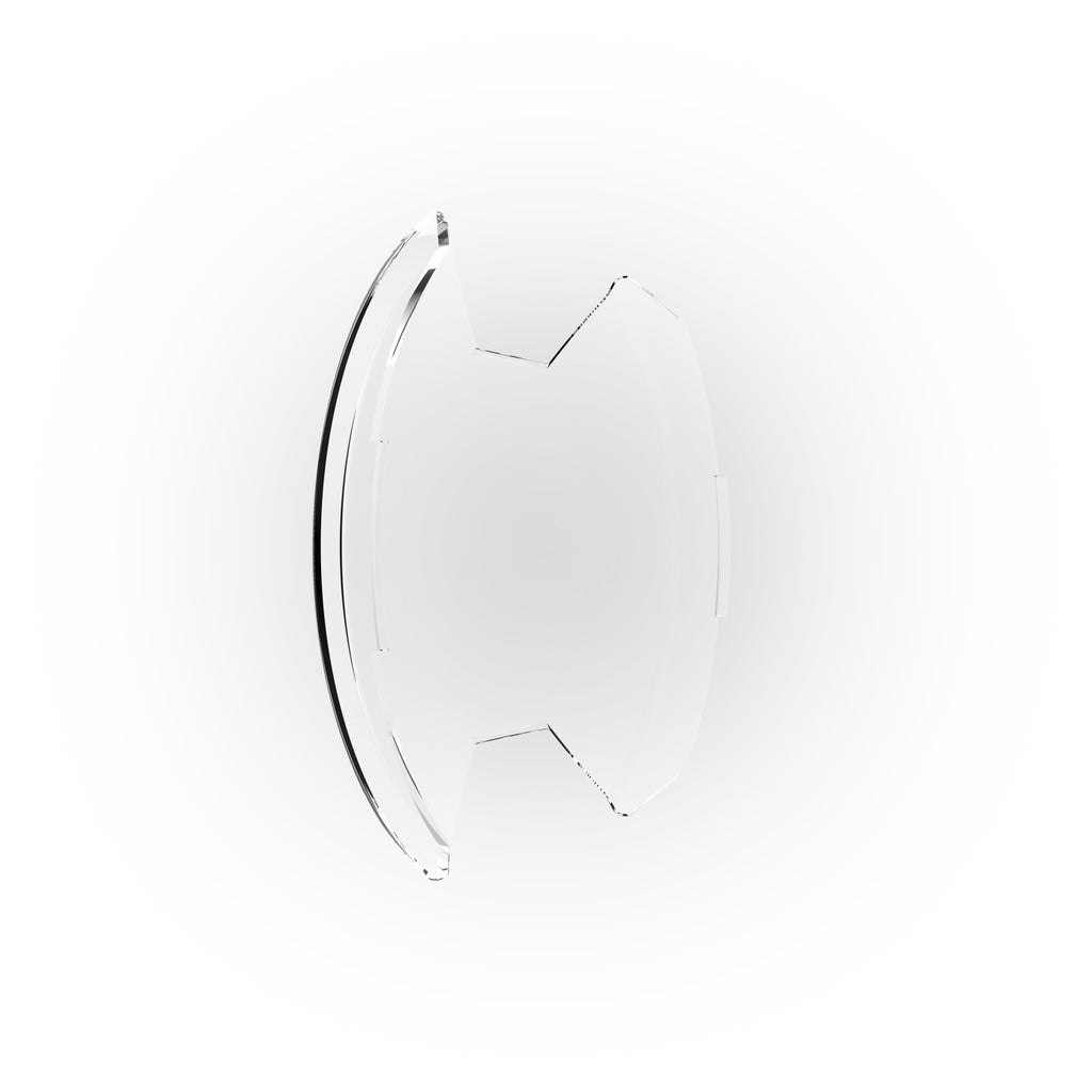 KC HiLiTES 5207 SlimLite 8" LED - Light Shield - Clear