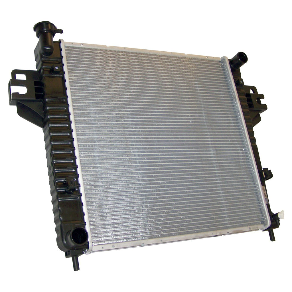 Crown Automotive Jeep Replacement 52080123AC Radiator for 2002-2005 Jeep KJ Liberty w/ 2.4L Engine, w/ Manual Trans., w/ A/C for Select Jeep Liberty