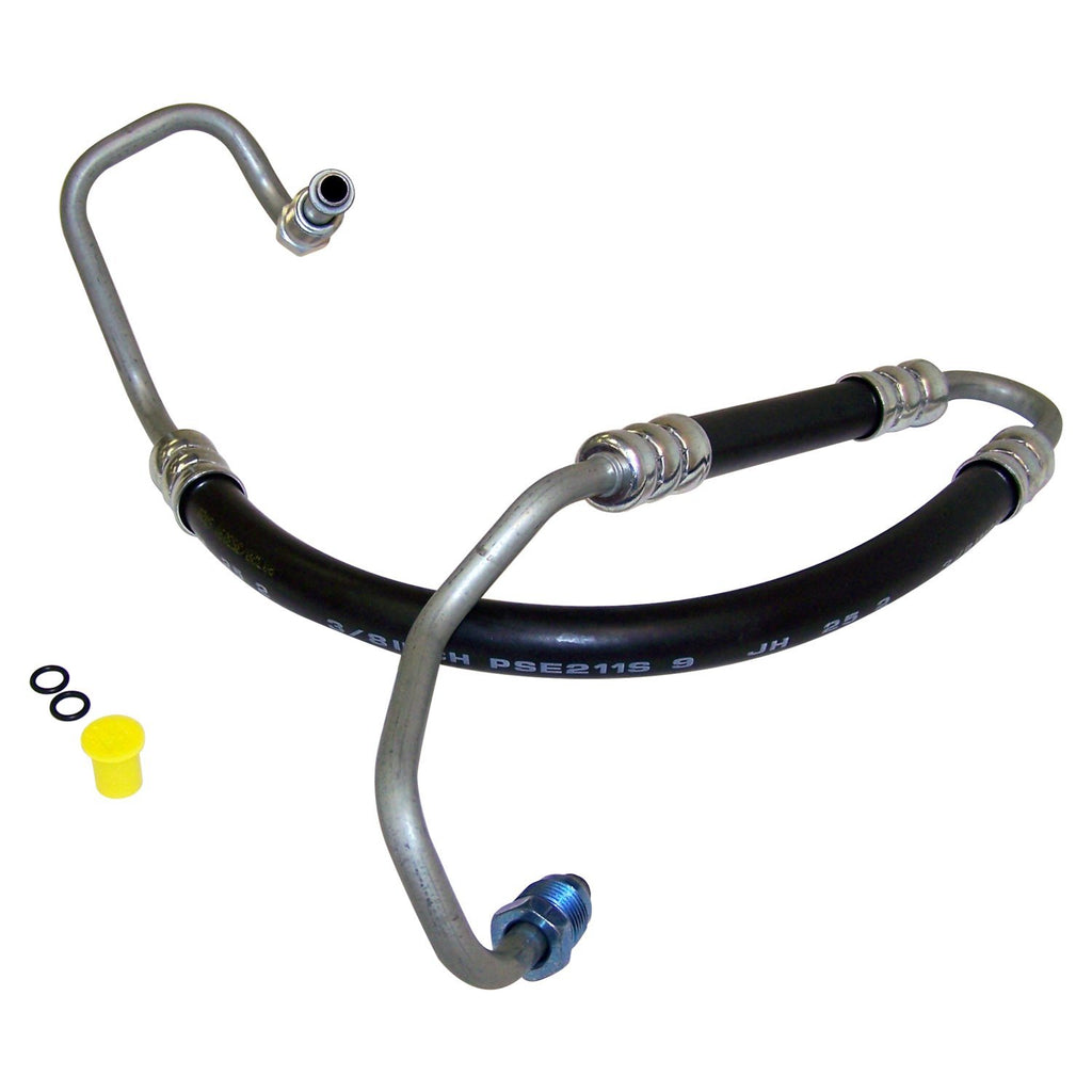 Crown Automotive Jeep Replacement 52088452AD Power Steering Pressure Hose for 1999-2004 Jeep Grand Cherokee w/ 4.0L Engine for Select Jeep Grand Cherokee