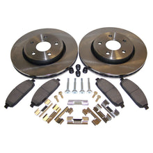 Load image into Gallery viewer, Crown Automotive Jeep Replacement 52089269K Front Disc Brake Service Kit for Jeep WK, WH Grand Cherokee &amp; XK, XH Commander for Select Jeep Commander, Jeep Grand Cherokee