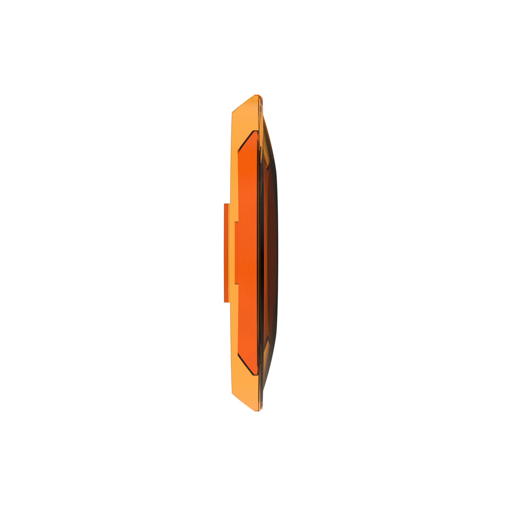 KC HiLiTES 5208 SlimLite 8" LED - Light Shield - Amber