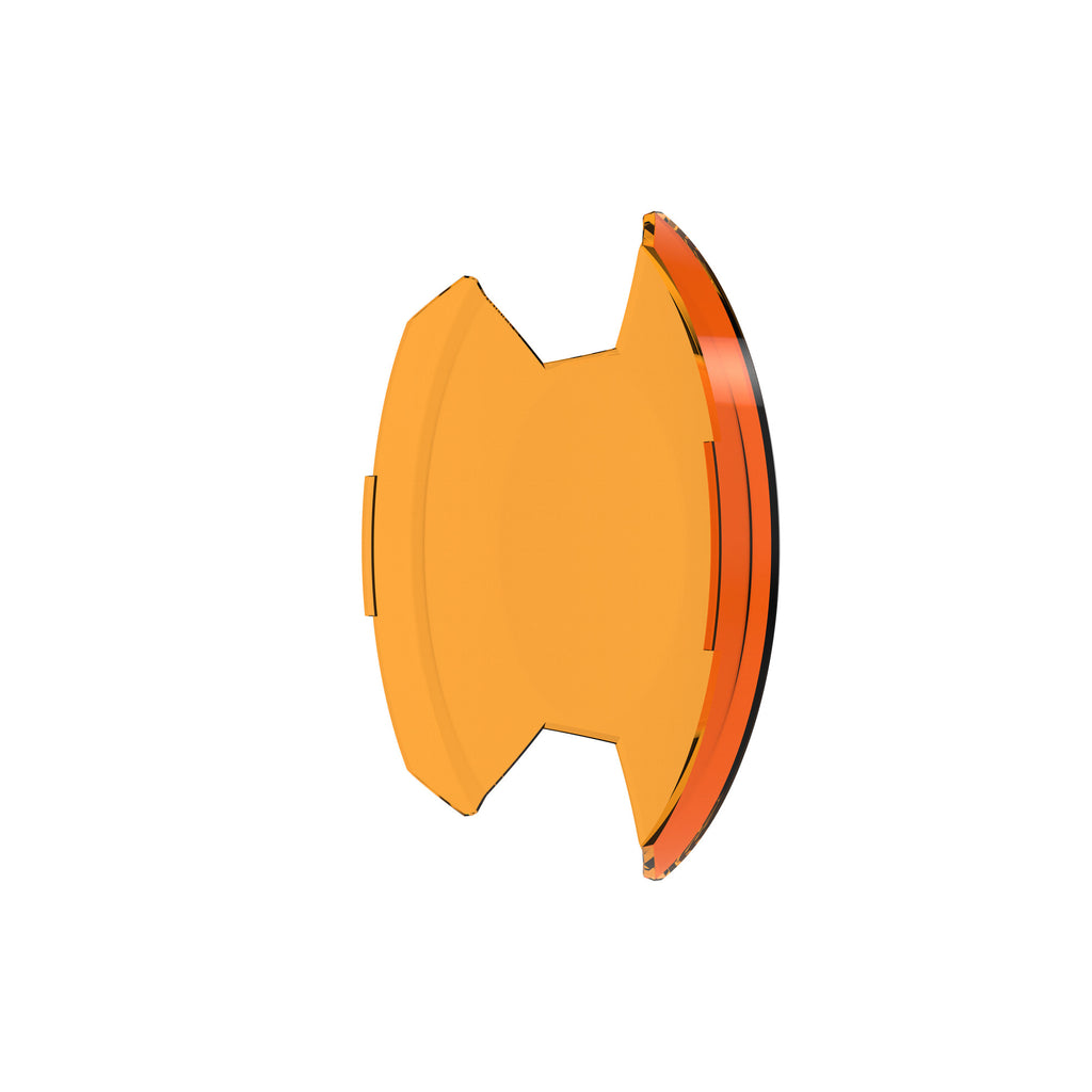 KC HiLiTES 5208 SlimLite 8" LED - Light Shield - Amber