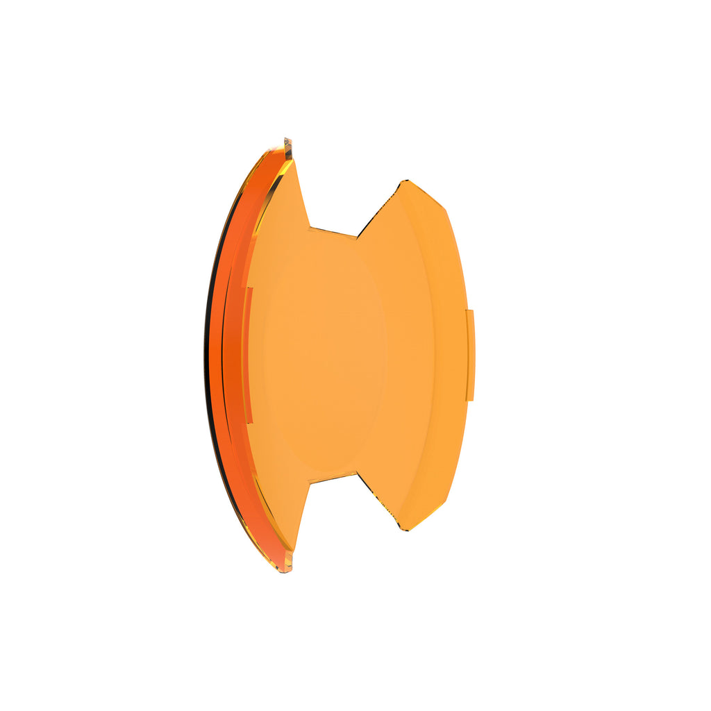 KC HiLiTES 5208 SlimLite 8" LED - Light Shield - Amber