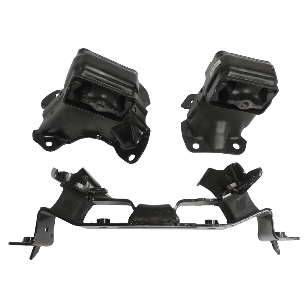 Crown Automotive Jeep Replacement 52090296K Engine Mount Kit for 2005-2010 Jeep WK Grand Cherokee & XK Commander w/ 3.7L for Select Jeep Commander, Jeep Grand Cherokee