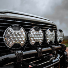 Load image into Gallery viewer, KC HiLiTES 5209 SlimLite 8" LED - Light Shield - SAE Driving - Clear