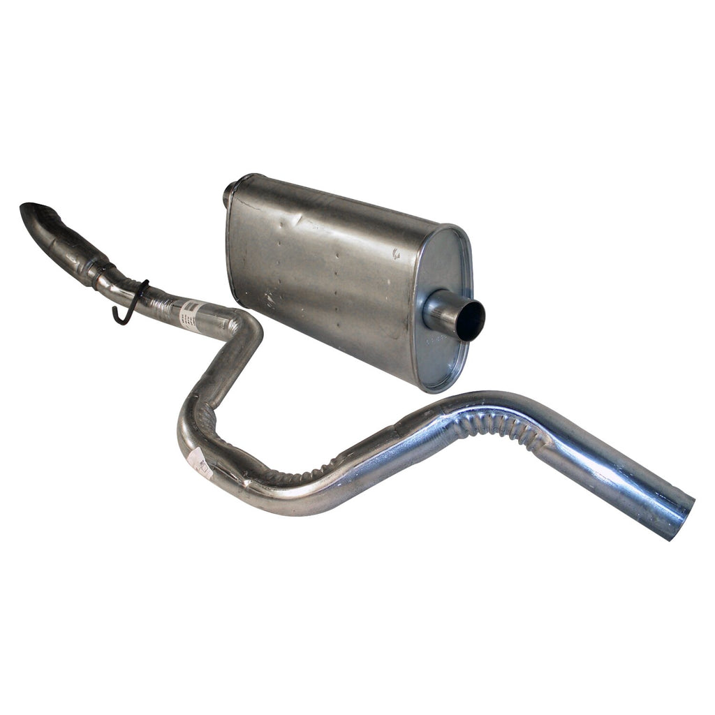 Crown Automotive Jeep Replacement 52101196 Muffler & Tailpipe 1996-1998 Jeep ZJ Grand Cherokee w/ 4.0L, 5.2L Engines for Select Jeep Grand Cherokee