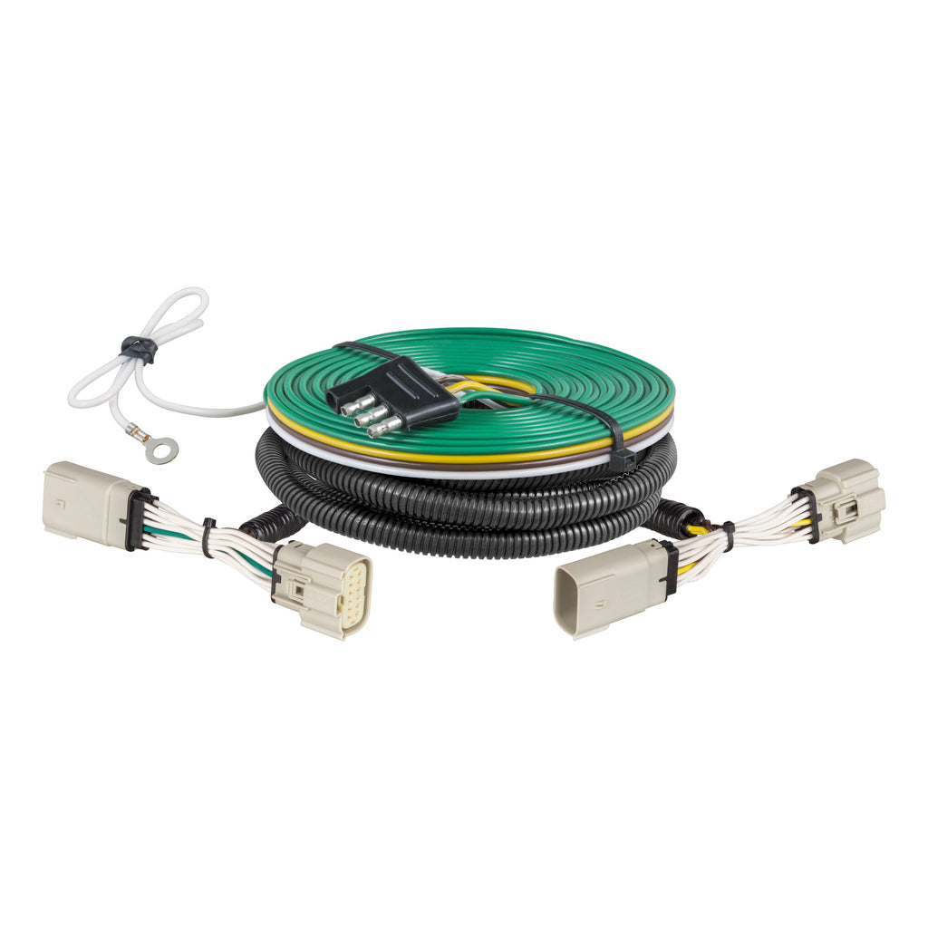CURT 52104 Custom Towed-Vehicle RV Wiring Harness, Select Ford F-150