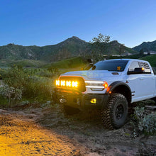 Load image into Gallery viewer, KC HiLiTES 5210 SlimLite 8" LED - Light Shield - SAE Driving - Selective Yellow