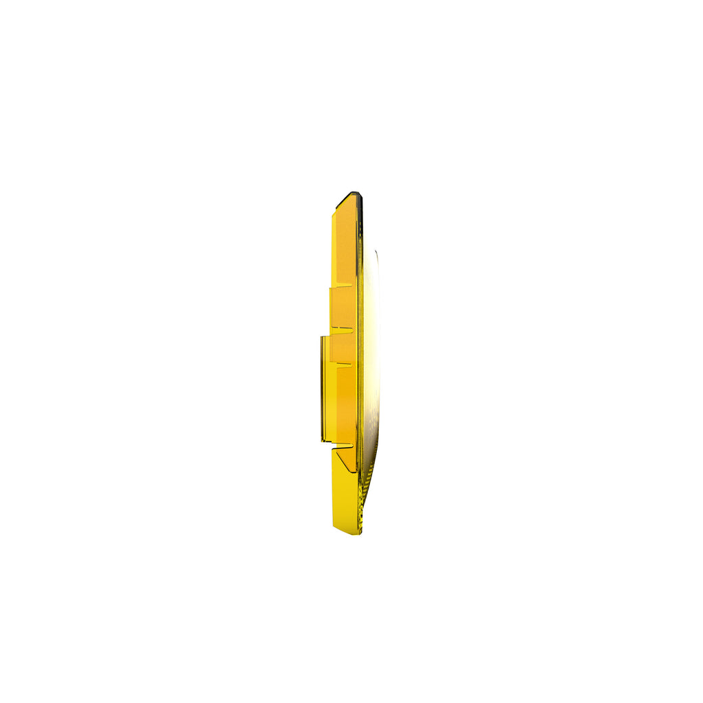 KC HiLiTES 5210 SlimLite 8" LED - Light Shield - SAE Driving - Selective Yellow