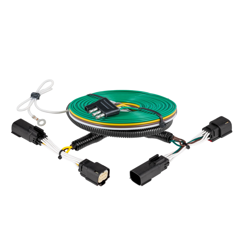 CURT 52112 Custom Towed-Vehicle RV Wiring Harness, Select Ram 1500