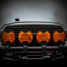 Load image into Gallery viewer, KC HiLiTES 5211 SlimLite 8" LED - Light Shield - Driving - Amber