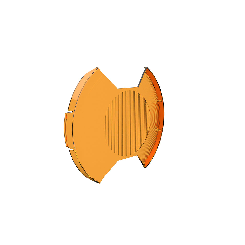 KC HiLiTES 5211 SlimLite 8" LED - Light Shield - Driving - Amber