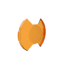 Load image into Gallery viewer, KC HiLiTES 5211 SlimLite 8" LED - Light Shield - Driving - Amber