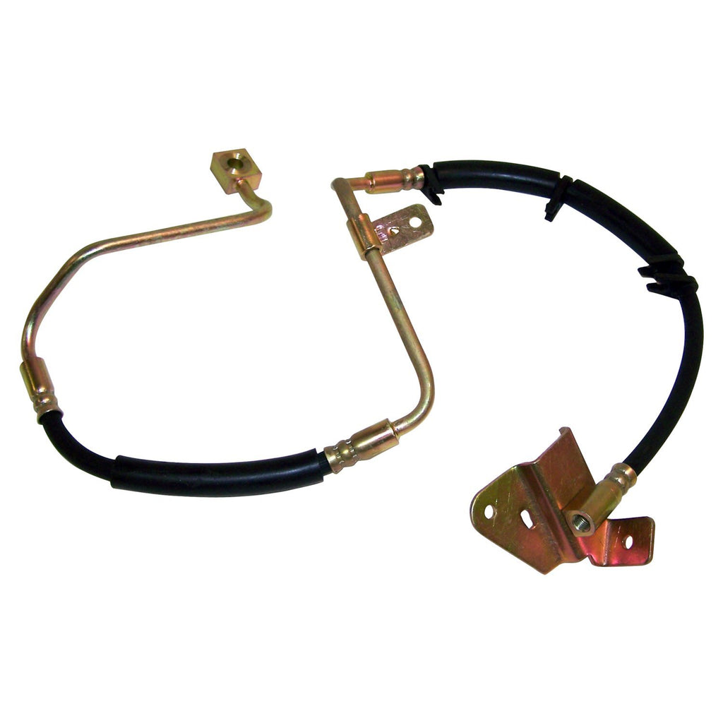 Crown Automotive Jeep Replacement 52128093AB Left Front Brake Hose for 99-03 WJ, WG Jeep Grand Cherokee for Select Jeep Grand Cherokee