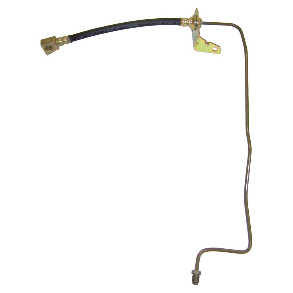 Crown Automotive Jeep Replacement 52128431AC Left Rear Brake Hose for 2003-2006 Jeep TJ Wrangler w/ Disc Brakes for Select Jeep TJ, Jeep Wrangler