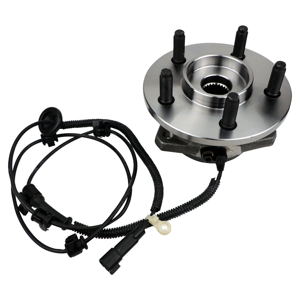 Crown Automotive Jeep Replacement 52128693AA Left Front Hub Assembly for 2002-2007 Jeep KJ Liberty w/ ABS, Includes Sensor for Select Jeep Liberty