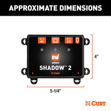 Load image into Gallery viewer, CURT 52201 RVibrake Shadow 2 Installed Flat Tow Brake System