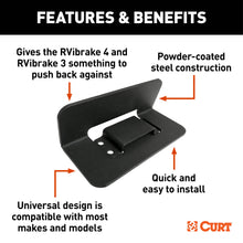 Load image into Gallery viewer, CURT 52206 Phantom Universal Stop Plate Bracket for RVibrake