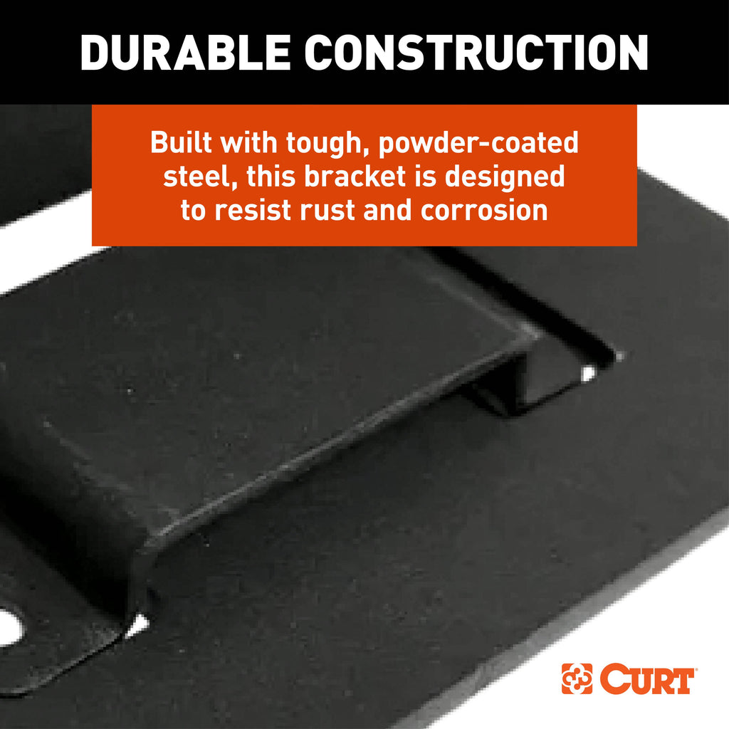 CURT 52206 Phantom Universal Stop Plate Bracket for RVibrake