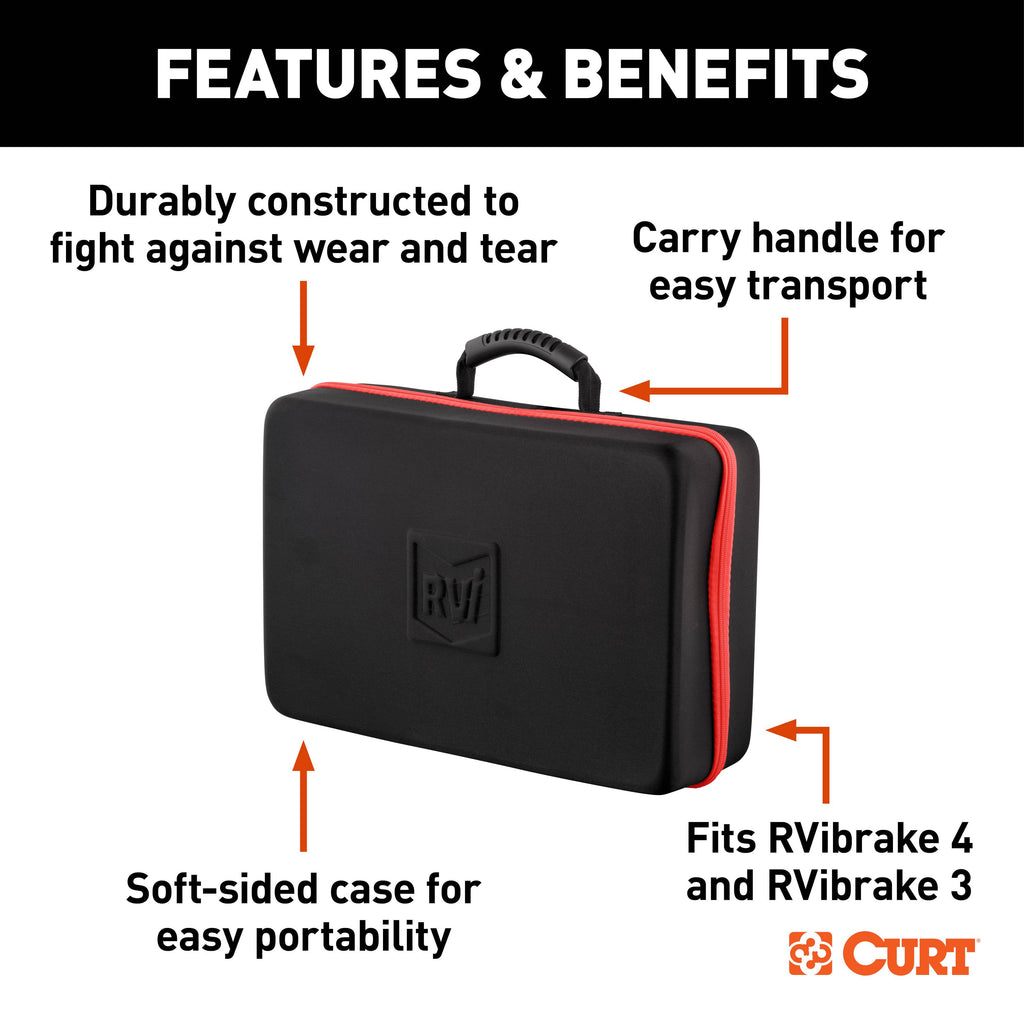 CURT 52207 Roadie Soft Shell Case for RVibrake
