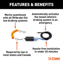 Load image into Gallery viewer, CURT 52210 Breakaway System for RVibrake