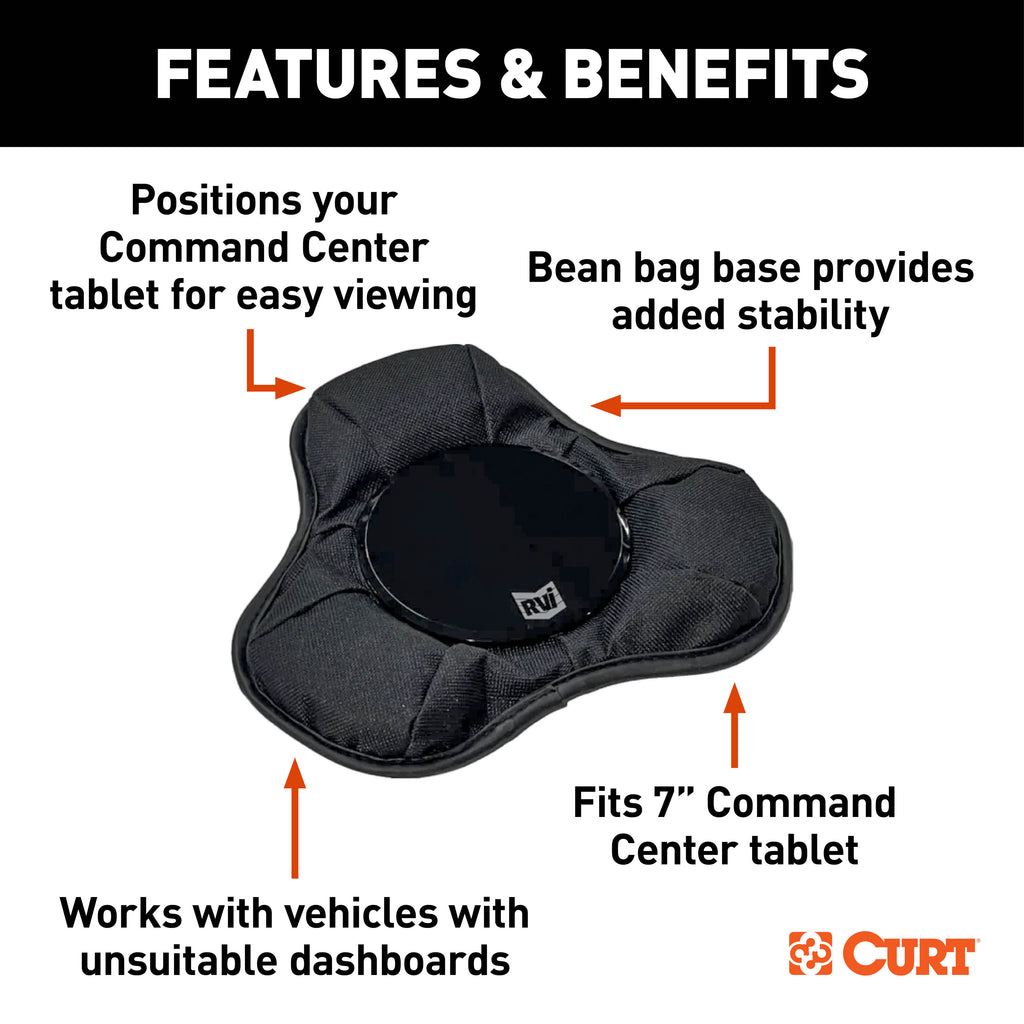 CURT 52213 RVibrake Bean Bag Dash Mount