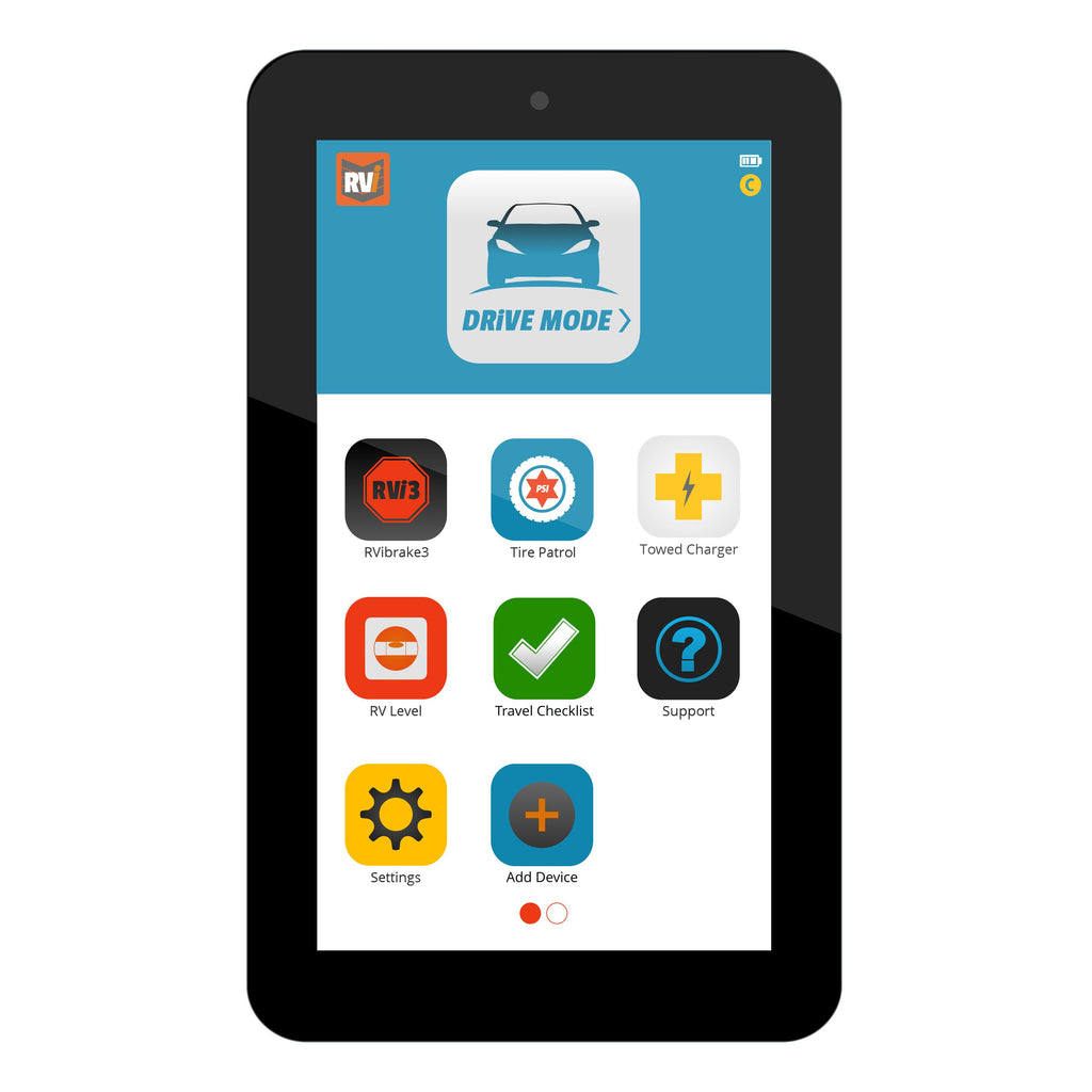 CURT 52218 Replacement Command Center Tablet for RVibrake