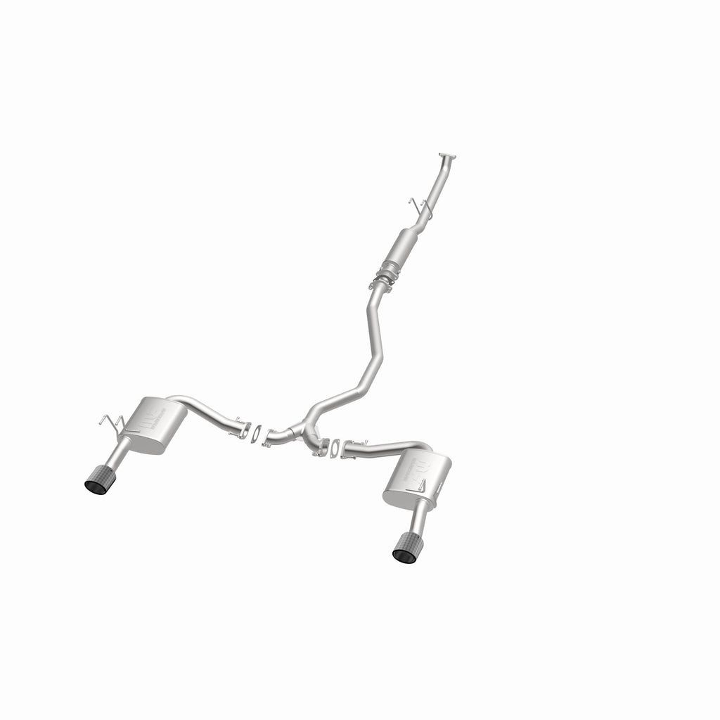 MagnaFlow Exhaust Products 19612 NEO Series Carbon Fiber Tips Cat-Back System for Select Honda Civic