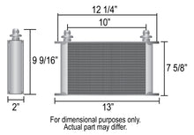 Load image into Gallery viewer, Derale 52510 25 Row Series 10000 Stack Plate Fluid Cooler, -10AN