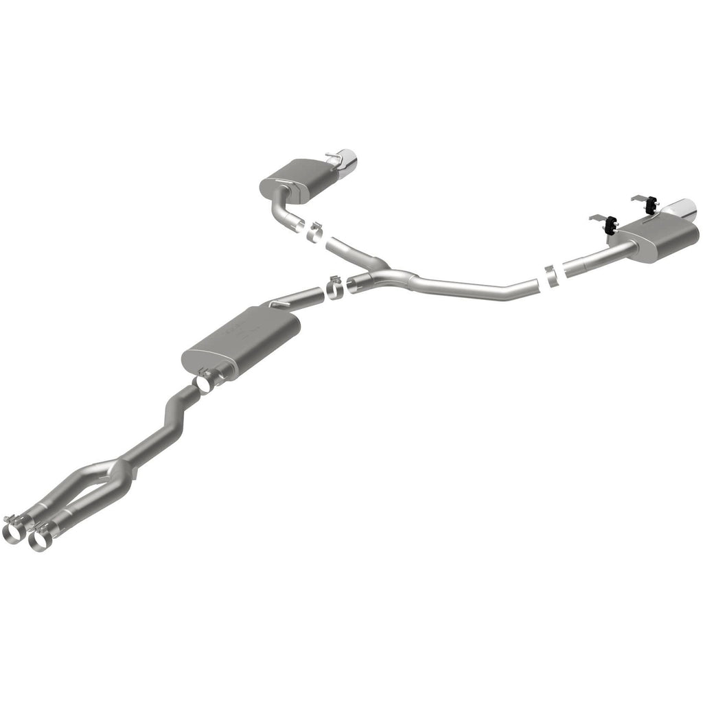 MagnaFlow Exhaust Products 16936 Street Series Polished Cat-Back System for Select Dodge Charger