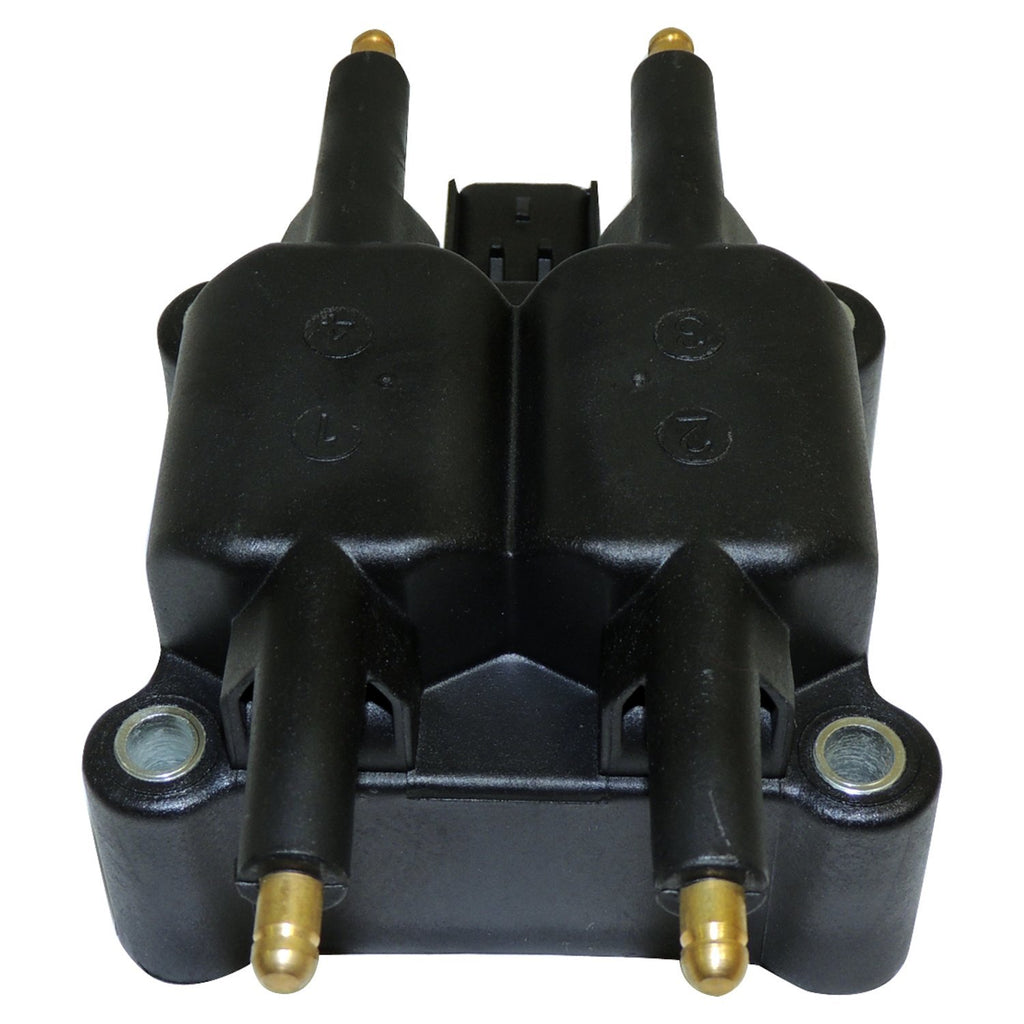 Crown Automotive Jeep Replacement 5269670 Ignition Coil for Jeep 03-06 TJ Wrangler and 02-05 Liberty w/ 2.4L Engine for Select Chrysler Breeze, Chrysler Cirrus, Chrysler Grand Voyager, Chrysler PT Cruiser, Chrysler Sebring, Chrysler Town & Country,