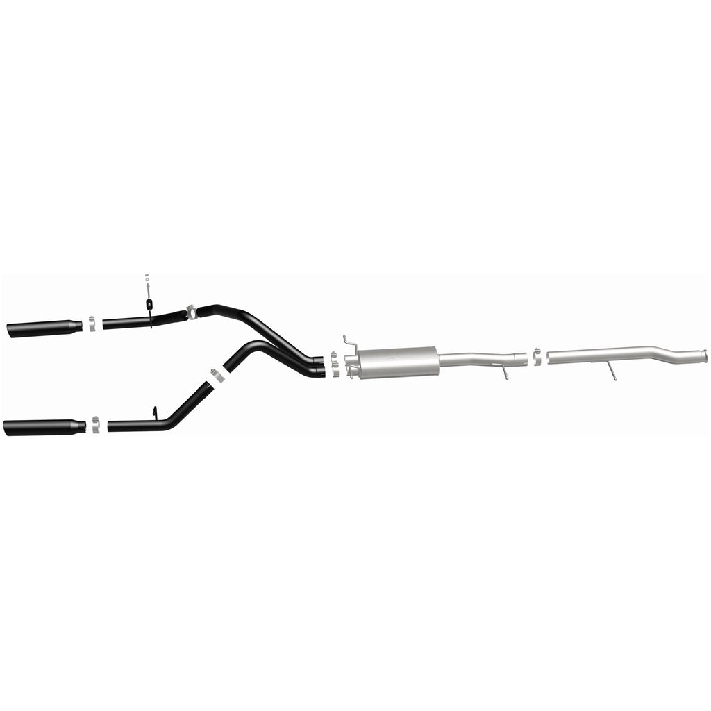 MagnaFlow Exhaust Products 15362 Street Series Black Coated Cat-Back System for Select Chevrolet Silverado 1500, GMC Sierra