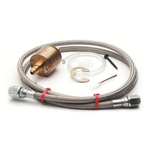 Load image into Gallery viewer, AutoMeter 5282 FUELP ISOLATOR KIT, FOR 100PSI GA, BRASS, INCL. 4FT. #4 BRAIDED STAINLESS LINE