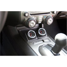 Load image into Gallery viewer, AutoMeter 5286 GAUGE MOUNT, DIRECT FIT SHIFTER CONSOLE, DUAL, 2 1/16", CAMARO 10-15 for Select Chevrolet Camaro