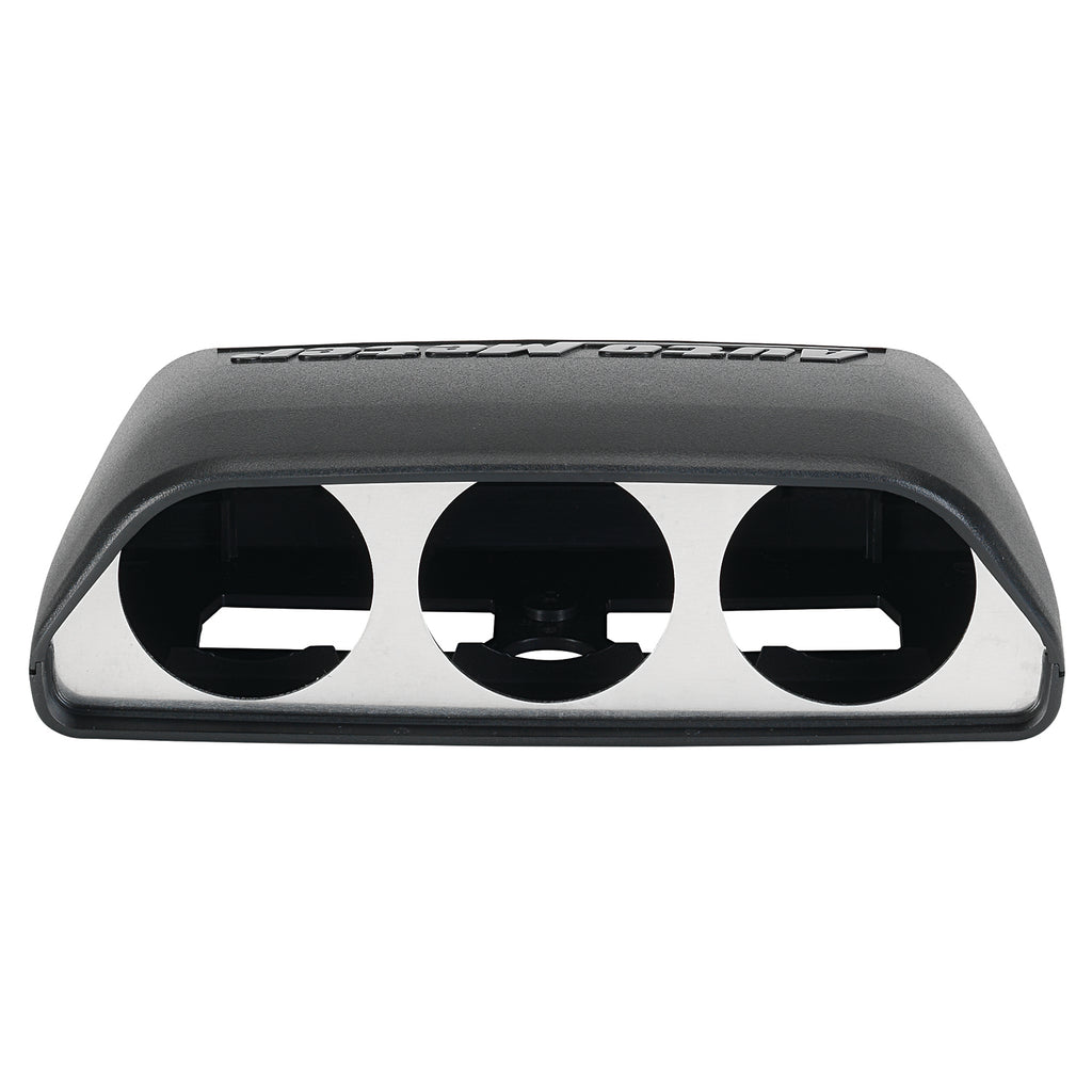 AutoMeter 5287 GAUGE MOUNT, DIRECT FIT DASH TOP, TRIPLE, 2 1/16", CHALLENGER for Select Dodge Challenger