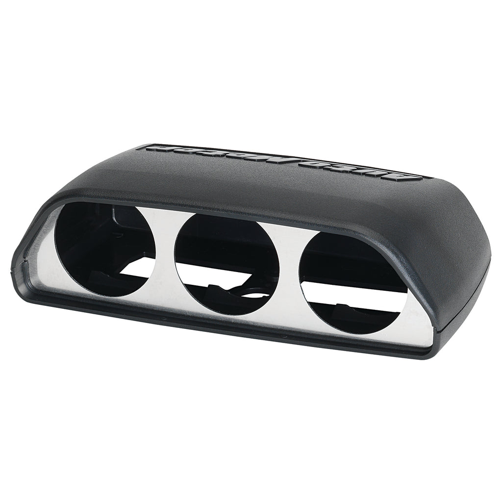 AutoMeter 5287 GAUGE MOUNT, DIRECT FIT DASH TOP, TRIPLE, 2 1/16", CHALLENGER for Select Dodge Challenger