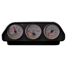 Load image into Gallery viewer, AutoMeter 5288 GAUGE MOUNT, UNIVERSAL DASH TOP, TRIPLE, 2 1/16", BLACK