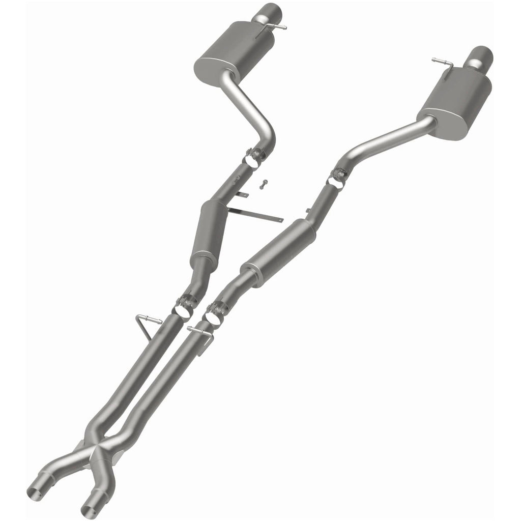 MagnaFlow Exhaust Products 16586 Sport Series Polished Cat-Back System for Select Audi S4