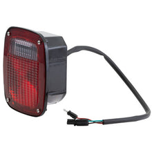 Load image into Gallery viewer, Grote 52972 Two-Stud Ford® Stop Tail Turn Light with Pigtail &amp; Molded Plug, Red