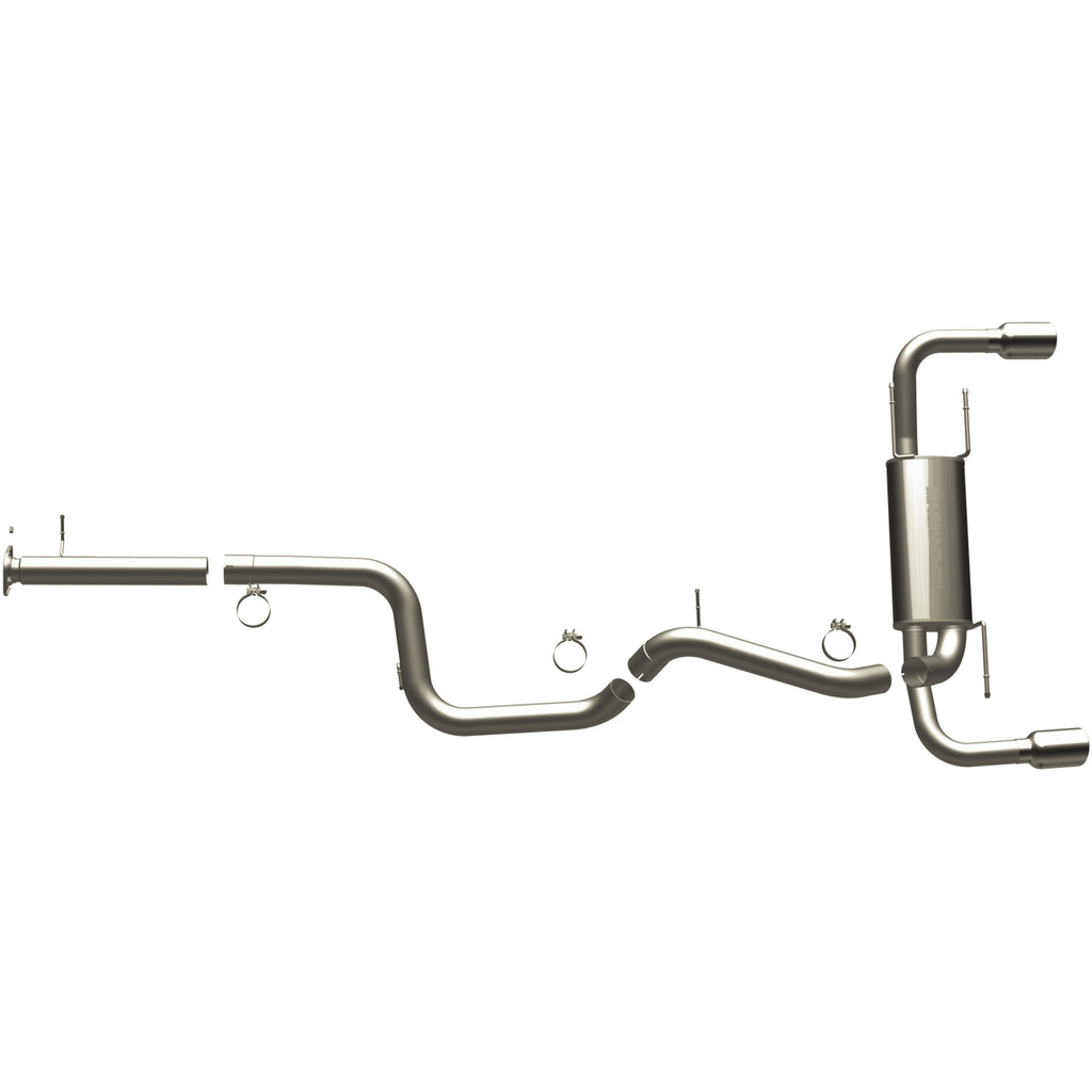MagnaFlow Exhaust Products 15557 Street Series Polished Cat-Back System for Select Mazda 3