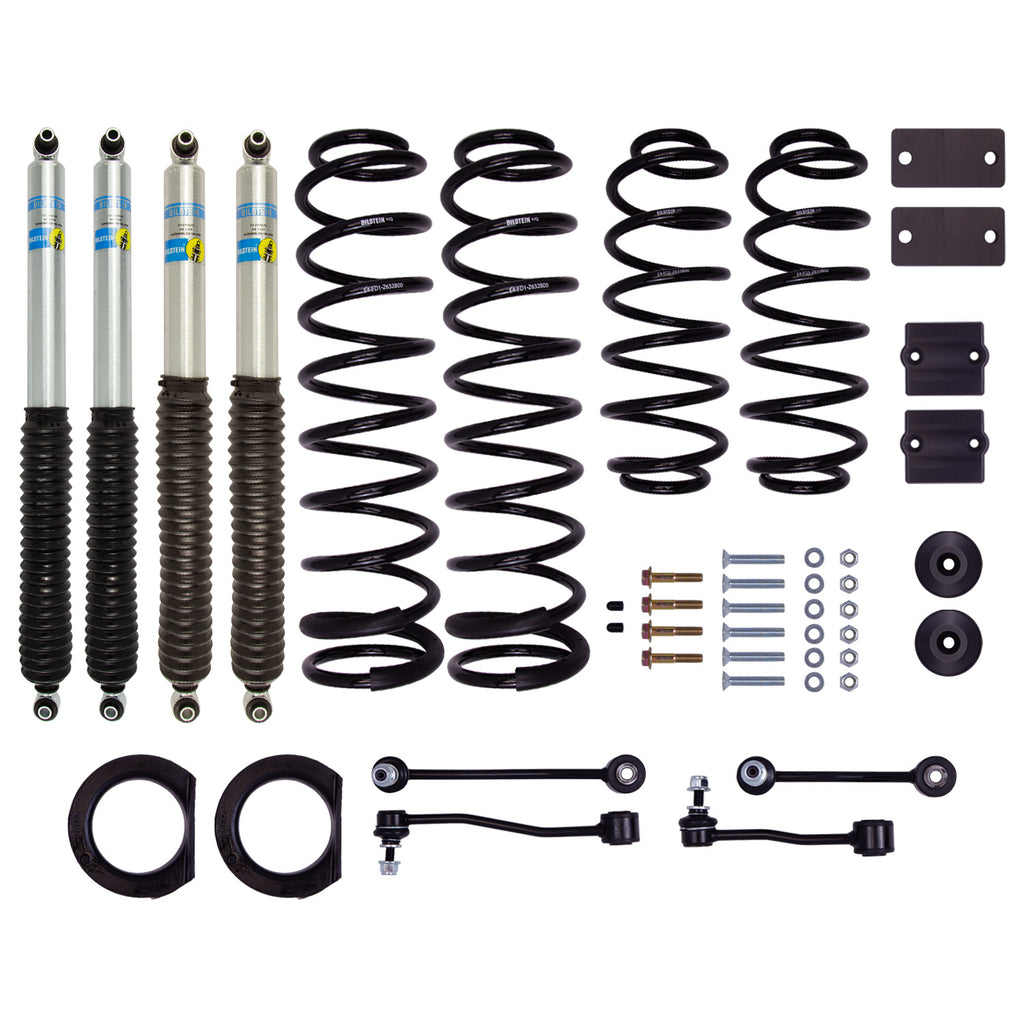 Bilstein 53-291417 B8 5100 Lift Kit - Suspension Lift Kit for Select Jeep Wrangler
