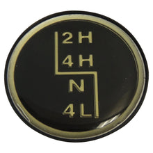 Load image into Gallery viewer, Crown Automotive Jeep Replacement 53004376 Shift Knob Insert for 1987-1995 Jeep YJ Wrangler w/ NP231 Transfer Case for Select Jeep Wrangler