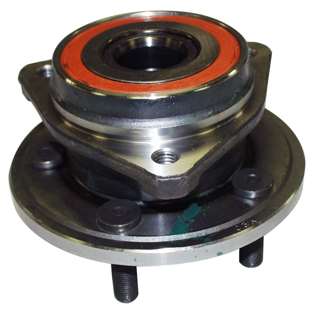 Crown Automotive Jeep Replacement 53007449AC Hub Assembly for 99-06 TJ Wrangler or 99-01 XJ Cherokee w/ 1-Piece Cast Rotor for Select Jeep Cherokee, Jeep TJ, Jeep Wrangler