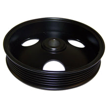 Load image into Gallery viewer, Crown Automotive Jeep Replacement 53010085 Power Steering Pump Pulley for 1991-1995 YJ, ZJ, XJ, MJ w/ 4.0L, 2.5L, 5.25" for Select Jeep Cherokee, Jeep Comanche, Jeep Grand Cherokee, Jeep Wrangler