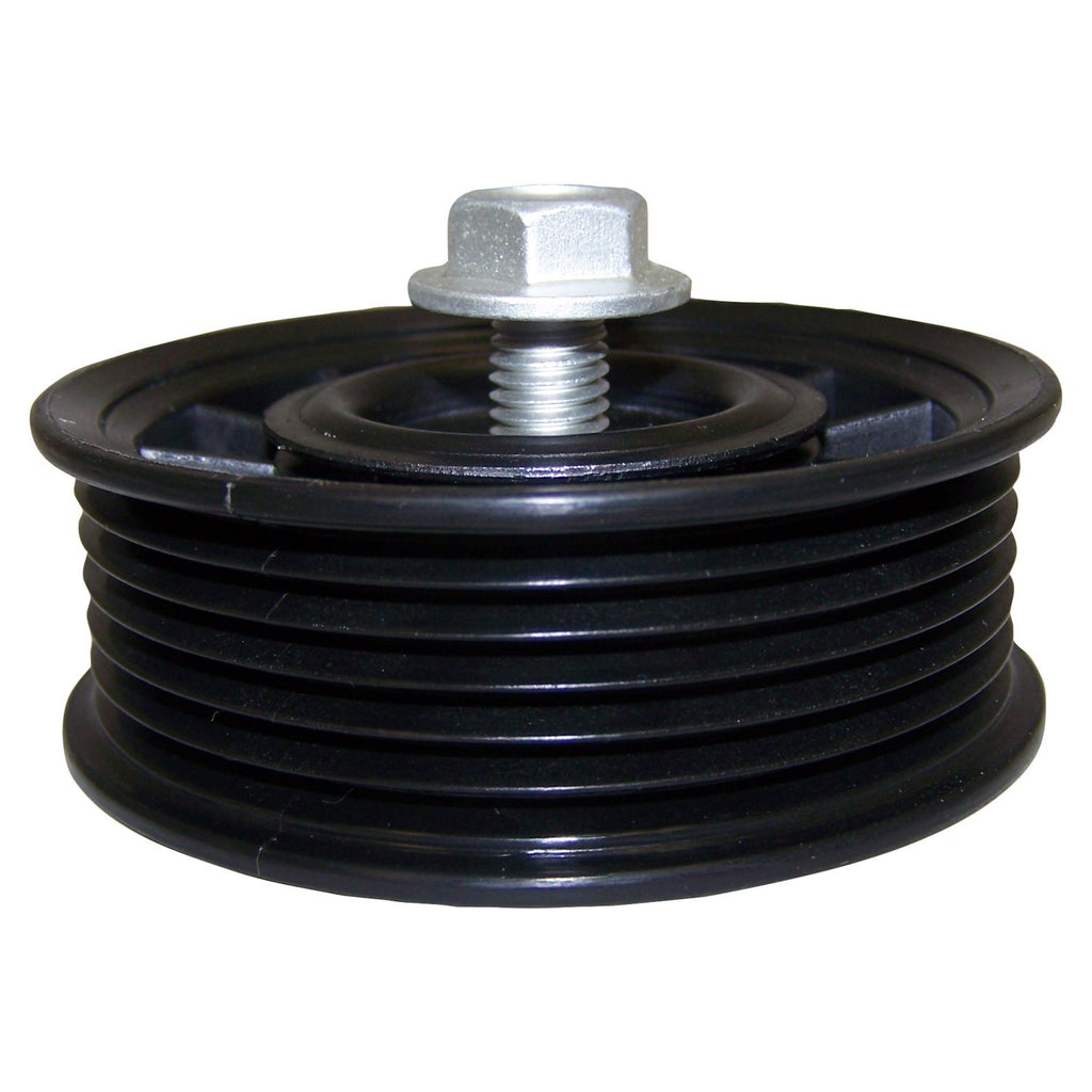 Crown Automotive Jeep Replacement 53010228AB Drive Belt Idler Pulley for 1996-2001 Jeep XJ Cherokee w/ RHD, w/ 4.0L Engine for Select Jeep Cherokee