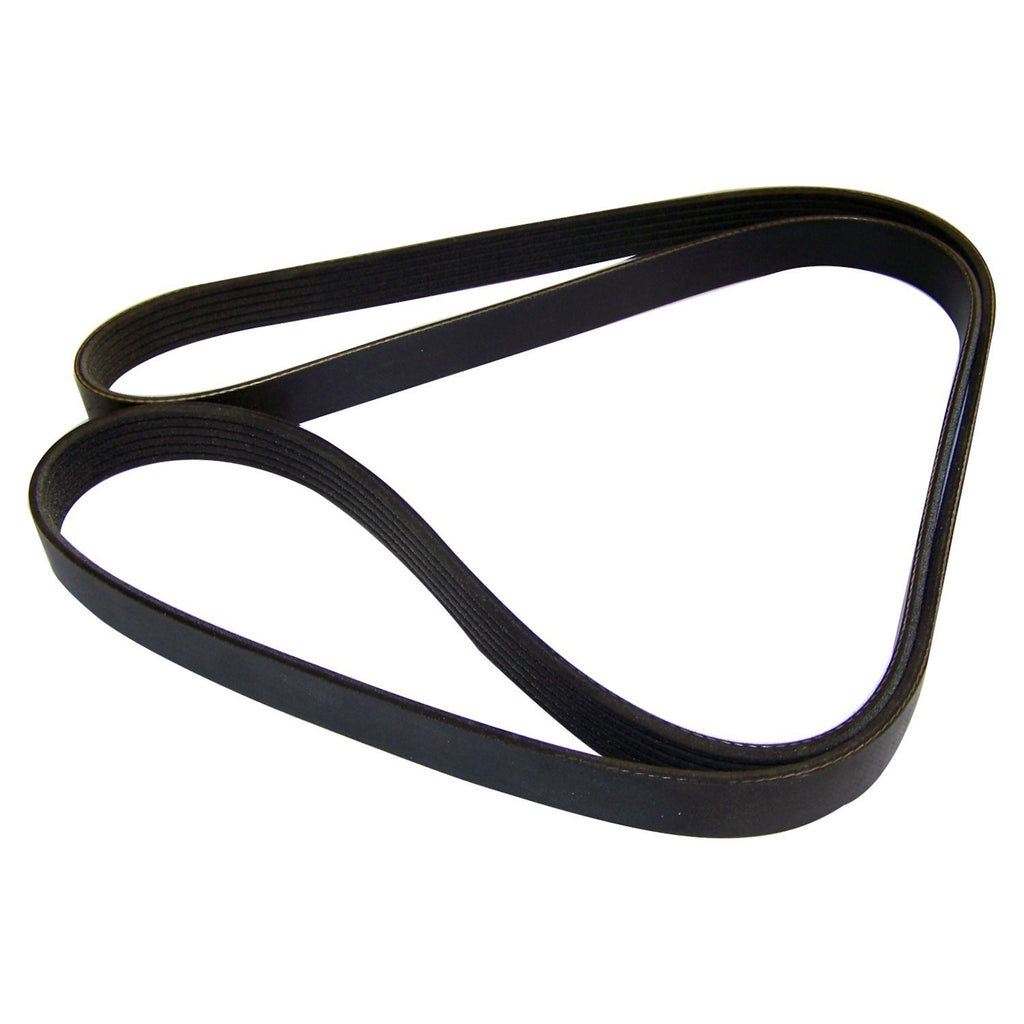 Crown Automotive Jeep Replacement 53010284 Accessory Drive Belt for Various Jeep YJ, XJ, MJ, ZJ Models, 71" Long, 6 Ribs for Select Jeep Cherokee, Jeep Comanche, Jeep Grand Cherokee, Jeep Wrangler